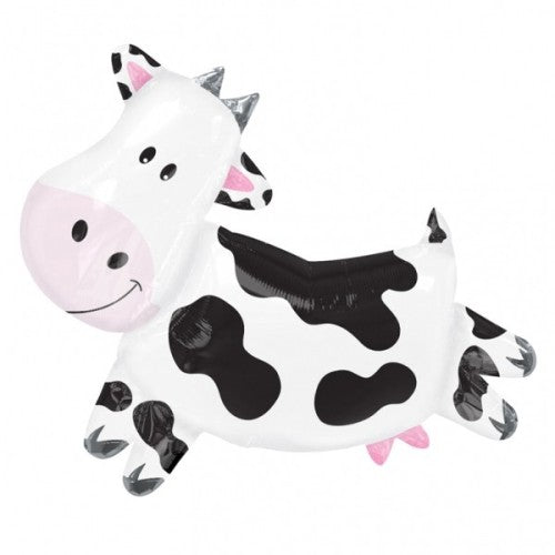 Cow Supershape foil Balloon - (30" x 28"/ 76 cm x 71 cm)