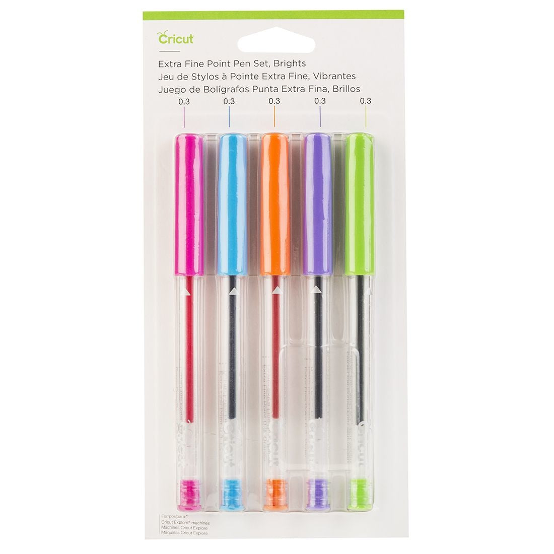 Cricut Extra Fine Point Pen Set - (5ct)