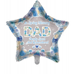 Dad Remembrance Balloon - Foil 18
