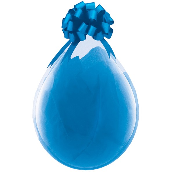 Diamond Clear Jewel Stuffing Balloon - 18" Latex (25ct)