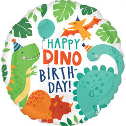 Dinomite Party Birthday Balloon - 18" Foil