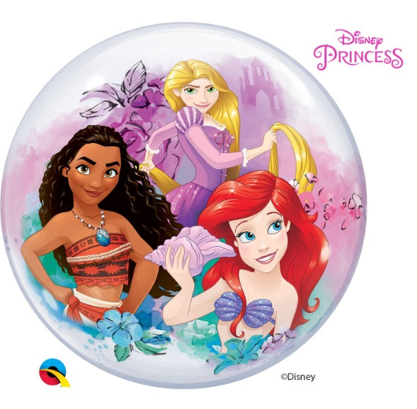 DISNEY PRINCESS CHARACTERS Bubble Balloon - 22" Bubble