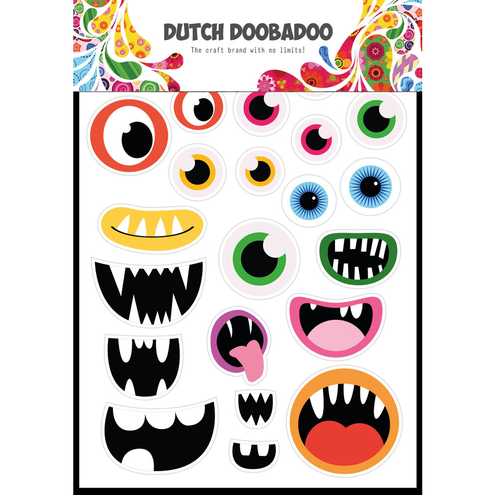 Dutch Sticker Art A5 Monster
