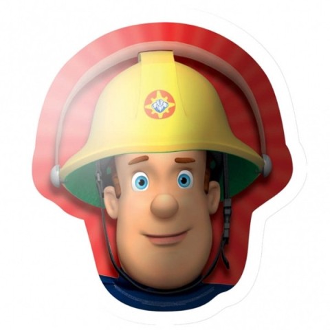 Fireman Sam head Supershape Balloon - Foil