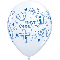 First Communion Symbols Balloons - 11" Latex (25ct)