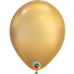Gold Chrome Balloons - 7" Latex (100ct)
