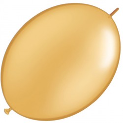 Gold Metallic QuickLink Balloons - 6" Latex (50ct)