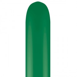 Green Modelling Balloons - 646Q Latex (50ct)