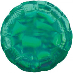 Green Iridescent Round Standard Holographic - Foil