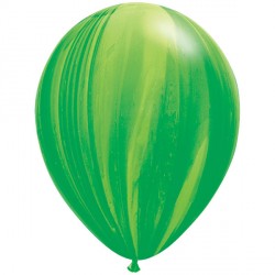 Green Rainbow Balloons - 11″ Latex (25ct)