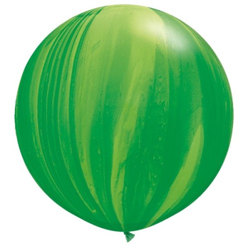 Green Rainbow Supergate Balloons - 30" (2ct)