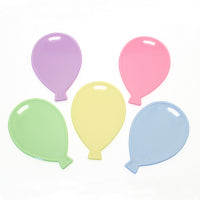 Assorted Pastel Balloon Shape Weights - (50ct)