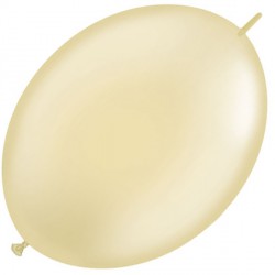 Qualatex Ivory Pearl QuickLink Balloons - 6" Latex (50ct) eol