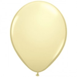 Fashion Ivory Silk Balloons - 11" Latex (100ct)