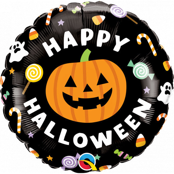 JACK & CANDIES HALLOWEEN Balloon - 18" Foil
