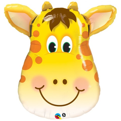 Jolly Giraffe Supershape Balloon - Foil 32"