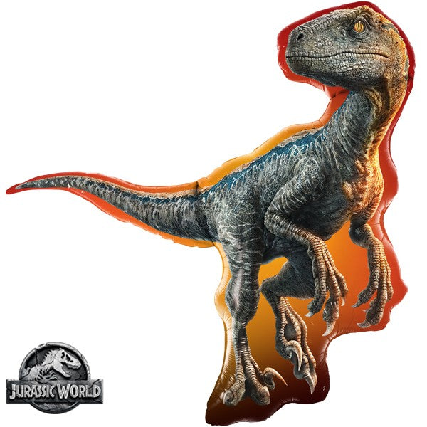 Jurassic World Raptor Balloon - 38" Foil