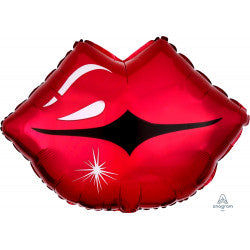 Kissy Lips Junior Shape Balloon - Foil