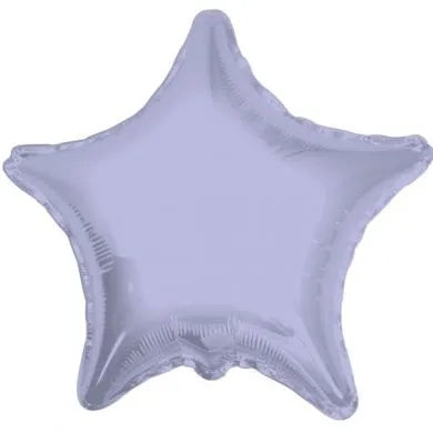 Lilac Star Balloon - 22" Foil