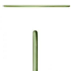 Reflex 931 Lime Green Modelling Balloons - 260 Latex (50ct)