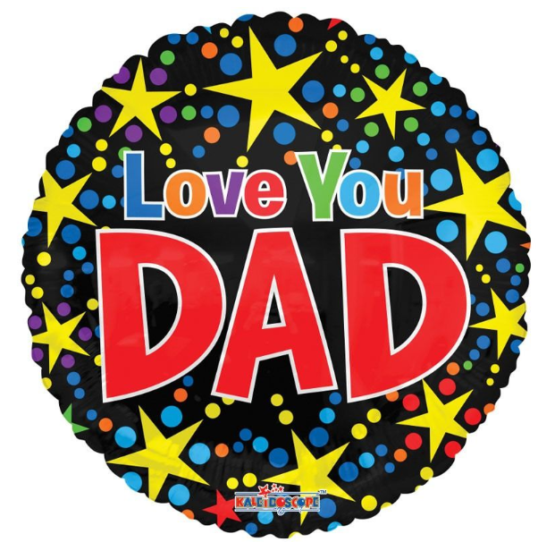 Love you Dad Balloon - 18" Foil