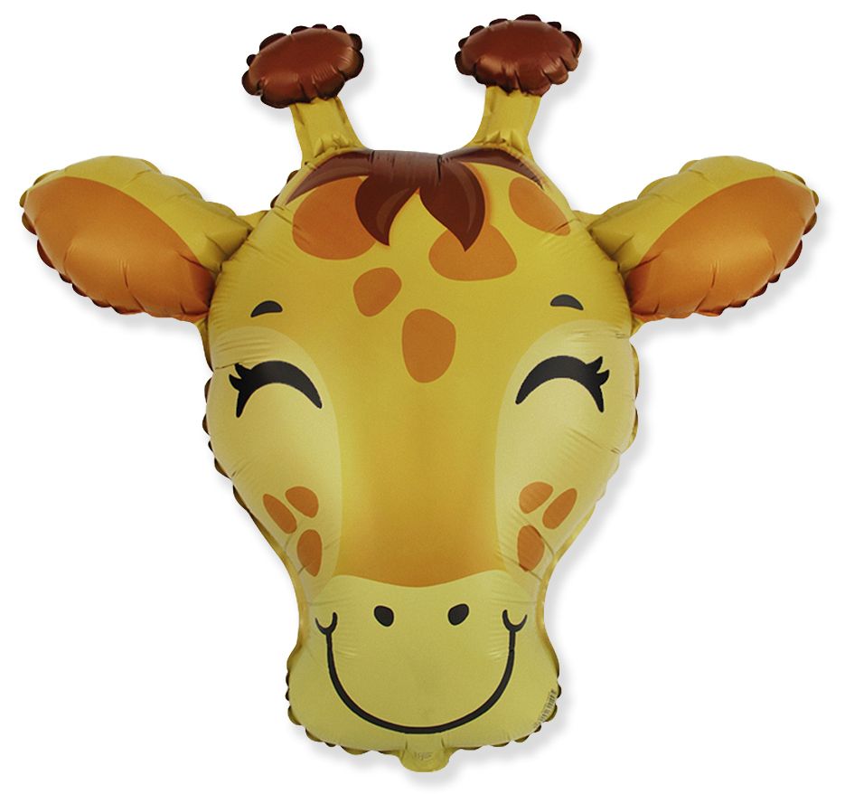 Giraffe Head Mini Shape Balloon - Foil