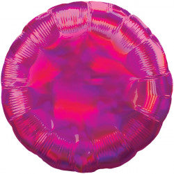 Magenta Iridescent Round Standard Holographic - Foil 18"