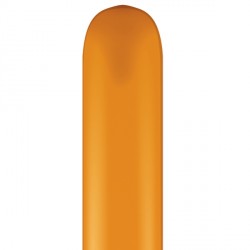 Mandarin Orange Jewel Modelling Balloons - 260Q Latex (100ct) EOL