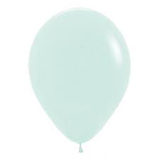 Fashion Pastel 630 Matte Green Balloons - 12" Latex (50ct)