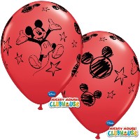 Disney Mickey Mouse Balloons - 12" Latex (6ct)