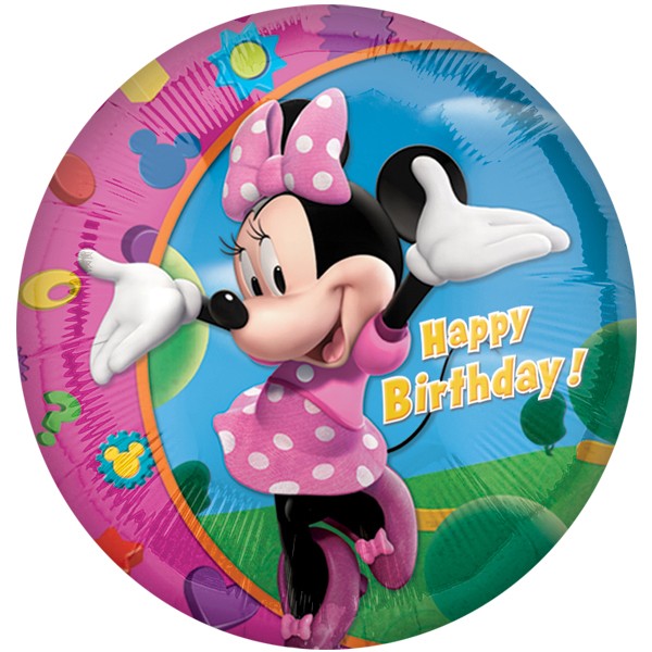 Disney Minnie Mouse Happy Birthday Balloon - 18" Foil