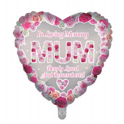 Mum Remembrance Balloon - Foil
