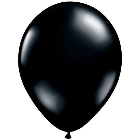 Fashion Onyx Black Balloons - 11" Latex (100ct)