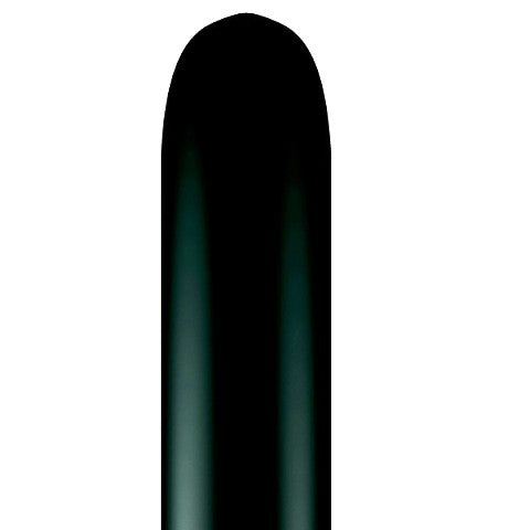 Fashion Onyx Black Modelling Balloons - 160Q Latex (100ct)