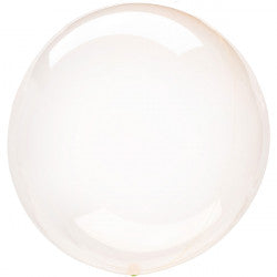 Orange Crystal Clearz Balloon - 18"