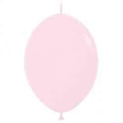 Fashion Solid 009 Pink Link-O-Loon Balloons - 6" Latex (100ct)