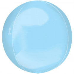 Pastel Blue Orbz Balloon - (1ct)