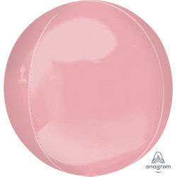 Pastel Pink Jumbo Orbz Balloons - (21"x 21") Foil (3ct)