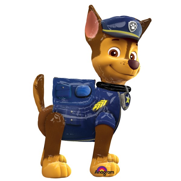 Paw Patrol Chase Airwalker Balloon - (37" x 54") Foil