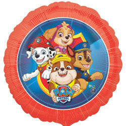 Paw Patrol Leaping Round Balloon - 18" Foil