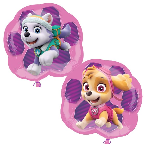 Paw Patrol Skye & Everest Supershape Balloon - Foil
