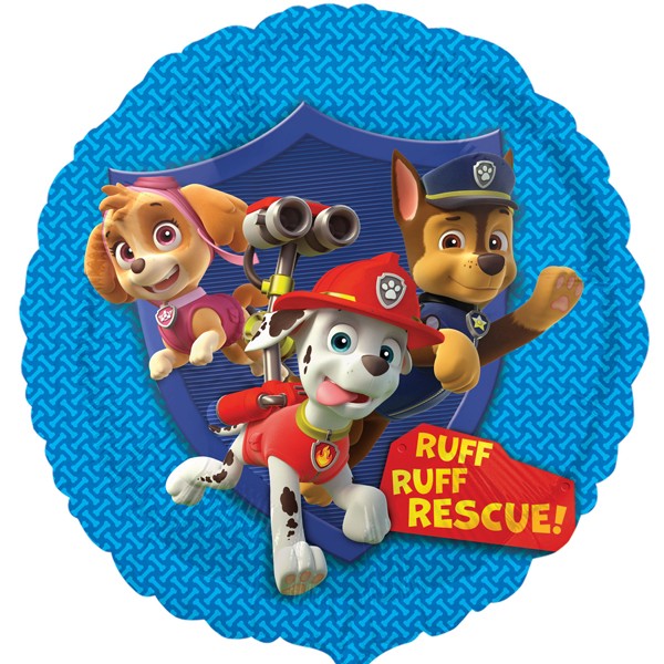 Paw Patrol Ruff Ruff Rescue Balloon - 18" Foil Unpackaged