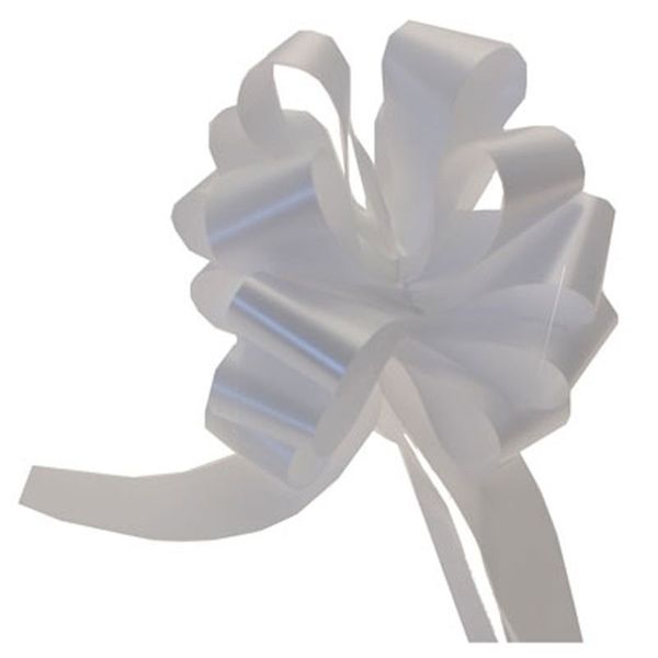 White Pullbows - 31mm (30ct)