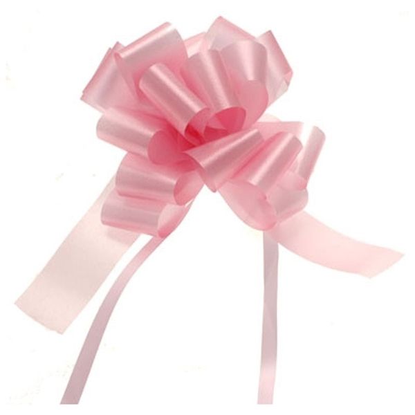 Baby Pink Pullbows - 31mm (30ct)