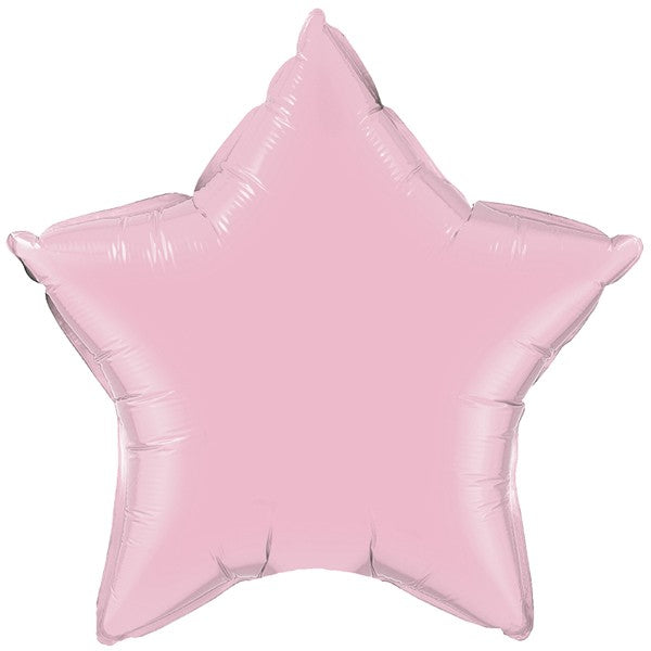Pearl Pink Star Balloon - 20" Foil
