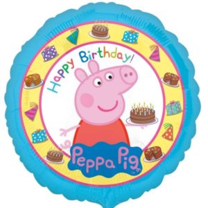Peppa Pig Happy Birthday Balloon - 18" Foil