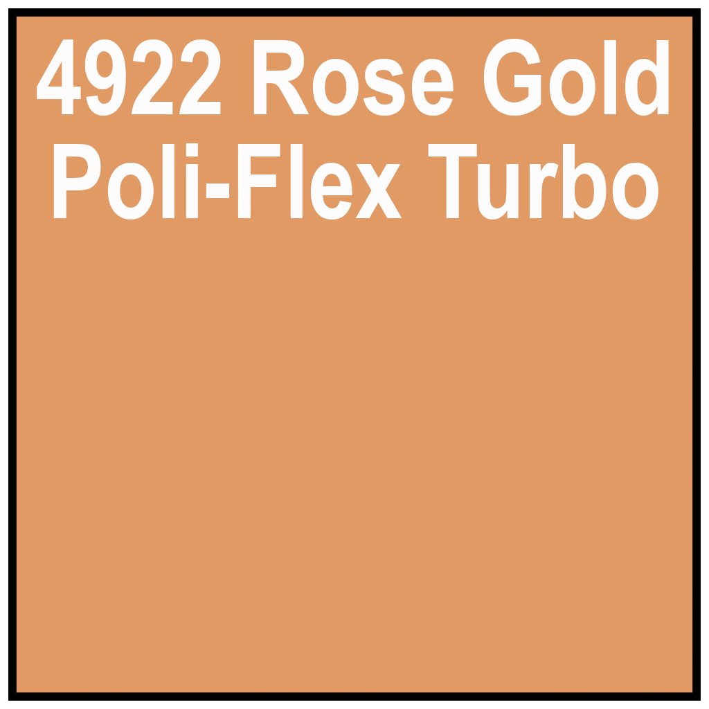 Rose Gold Turbo Heat Transfer Vinyl - (500mm x 1m)