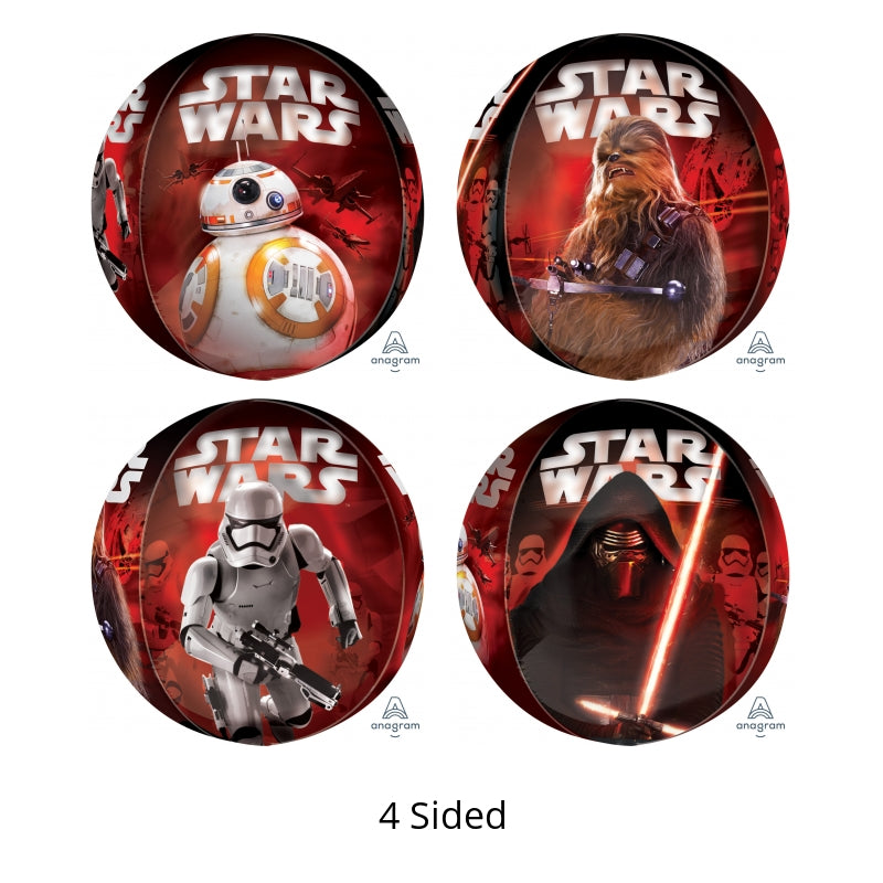 Star Wars The Force Awakens Orbz Balloon - Foil