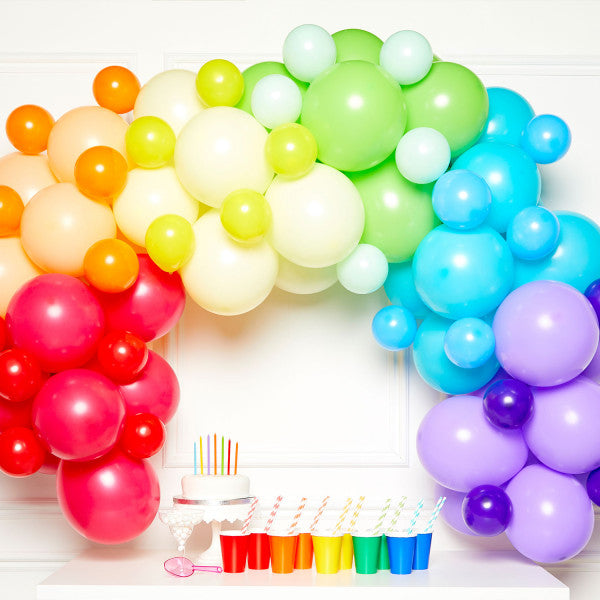 Primary Diy Garland Balloon Kit - ( Contains 78 Balloons)