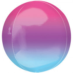 Purple & Blue Ombre Orbz Balloon - 15" (1ct)